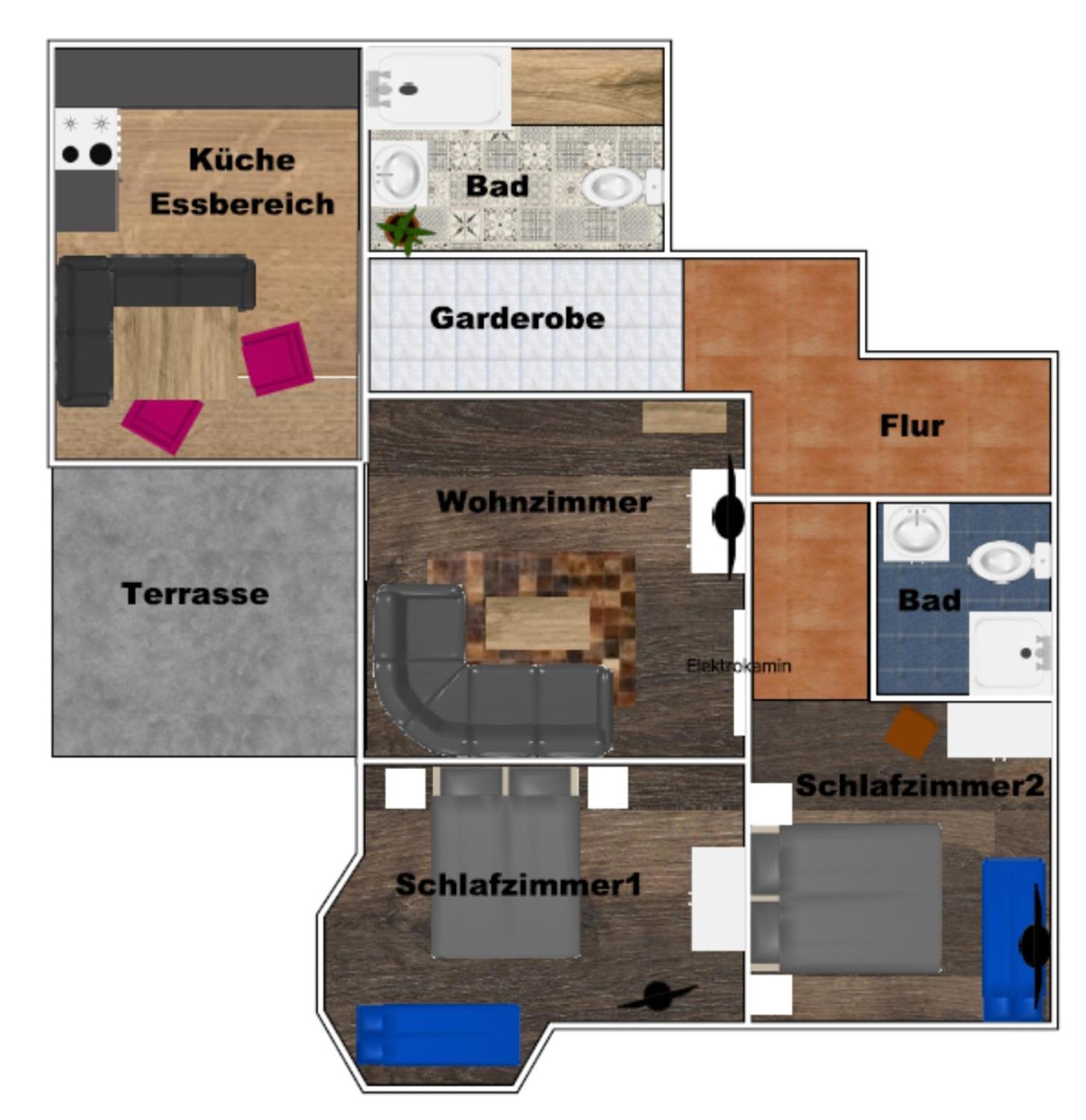 Appartementhaus Zraunig Flattach Chambre photo